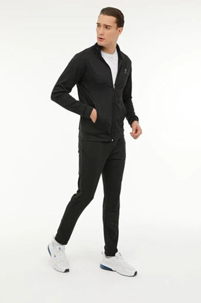 Lumberjack M-ALEX TRACK SUIT 3FX 101349539 Erkek Eşofman Takımı Sİyah S-XXL - 2