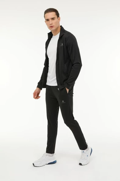 Lumberjack M-ALEX TRACK SUIT 3FX 101349539 Erkek Eşofman Takımı Sİyah S-XXL