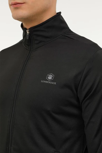 Lumberjack M-ALEX TRACK SUIT 3FX 101349539 Erkek Eşofman Takımı Sİyah S-XXL - 5