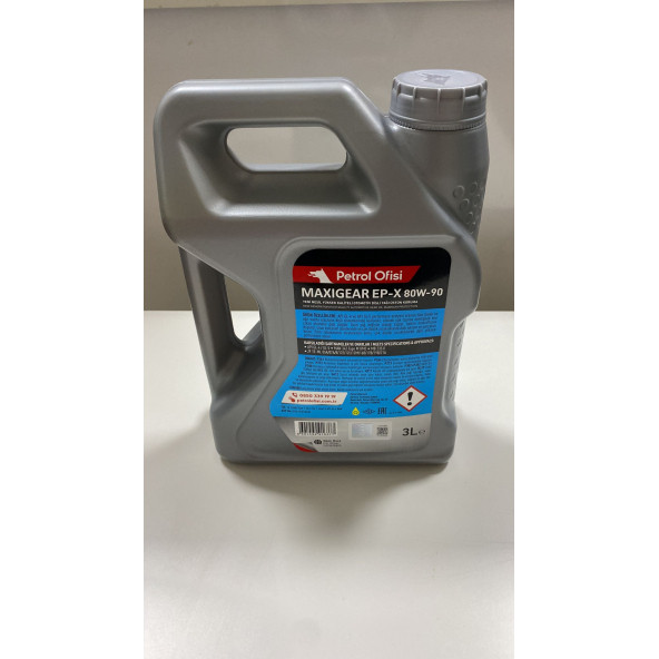 Petrol Ofisi EP-X Maxigear  80w-90 3 lt 2025 ürt. - 2