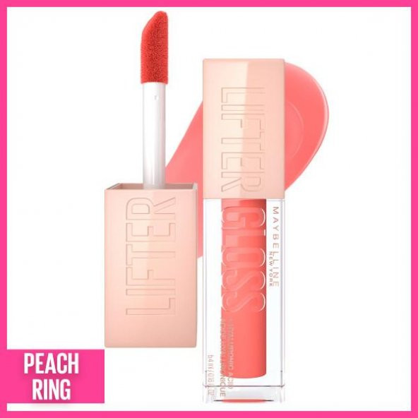 Maybelline New York Lifter Gloss Nemlendirici Dudak Parlatıcısı - 22 Peach Ring - 2