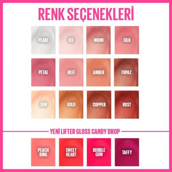 Maybelline New York Lifter Gloss Nemlendirici Dudak Parlatıcısı - 22 Peach Ring - 9