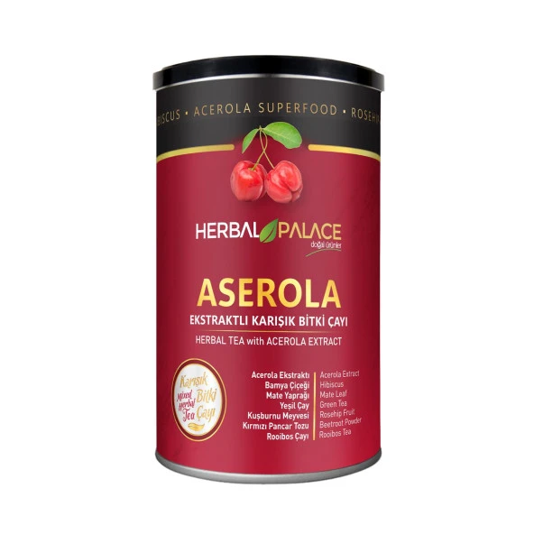 Herbal Palace Aserola Ekstraktlı Karışık Bitki Çayı 225 gr