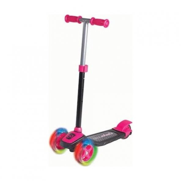 Cool Wheels LED Işıklı Katlamalı 3 Tekerlekli Pembe