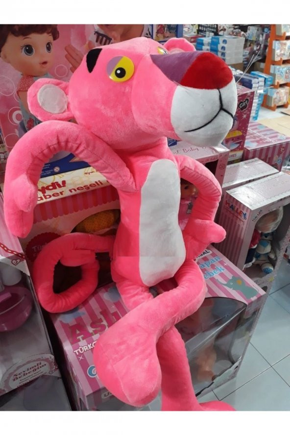 Pembe Panter 100cm Pink Panther Peluş Tam 1 Metre Oyuncak