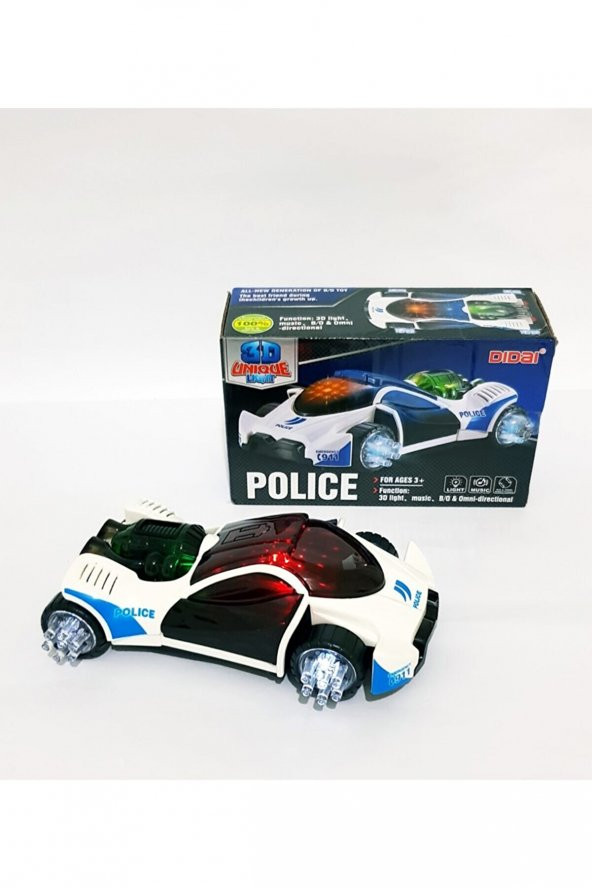 Otoban Polisi,polis Arabası Işıklı,sesli,yürüyen
