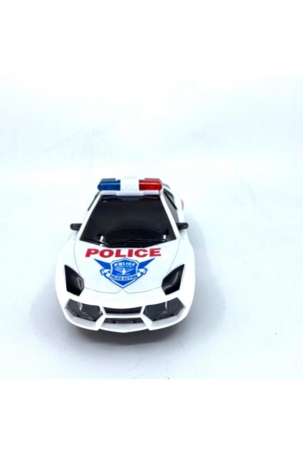 Işıklı Sesli Polis Arabası - 1