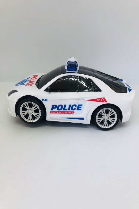 Sesli ve Işıklı Force Polis Arabası  18 cm