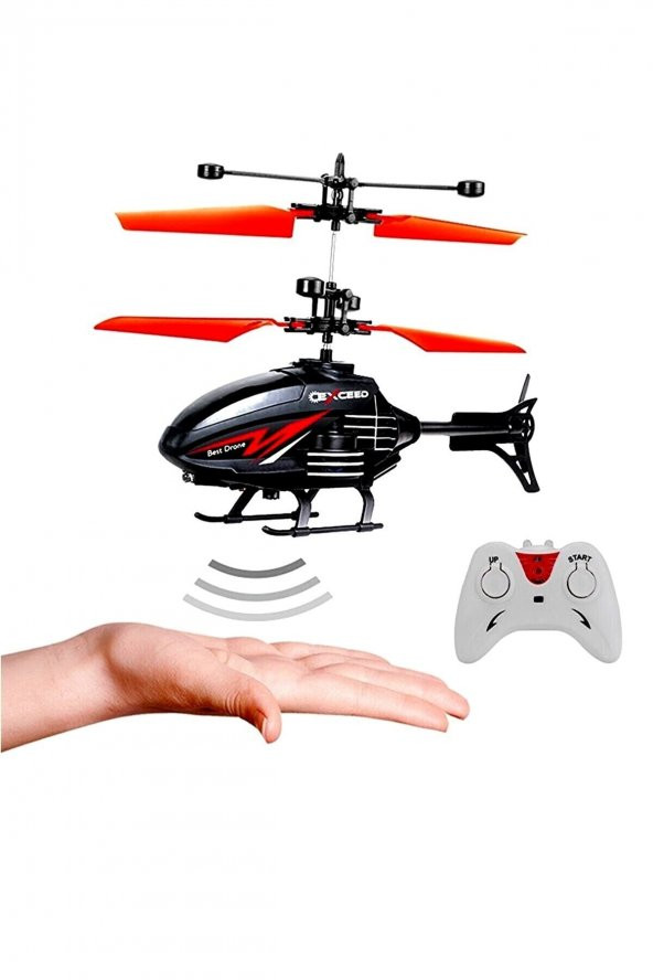 El Sensörlu Kumandalı Helikopter