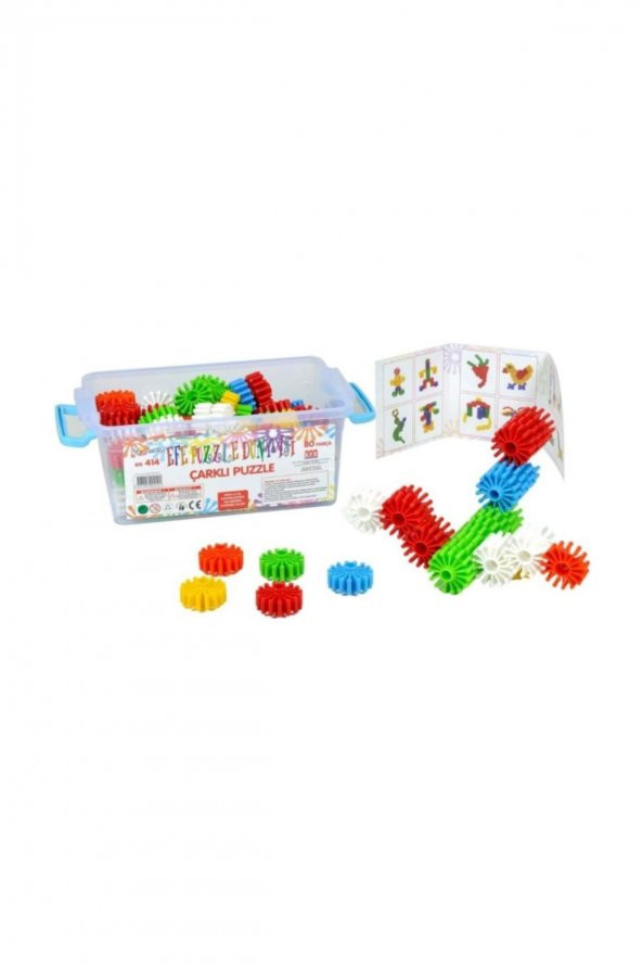 KUTULU 80 PARÇA ÇARKLI PUZZLE