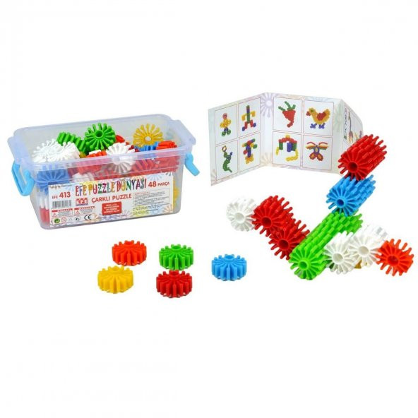 KUTULU 48 PARÇA ÇARKLI PUZZLE