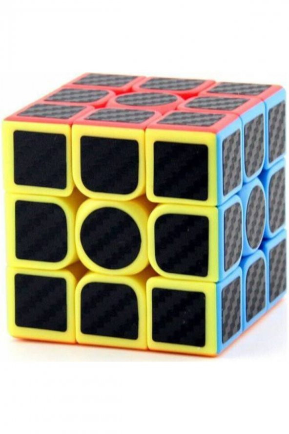 3x3 Karbon Fiber Küp