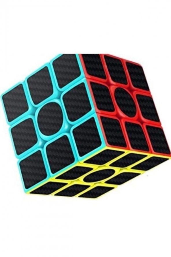 Zeka Küpü Karbon Fiber Kaplama Rubik Küp