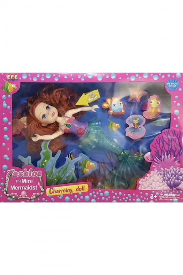 Oyuncak Bebek Müzikli İsikli Deniz Kizi / ürün görseli