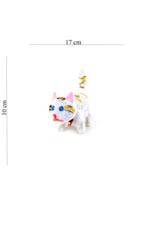 Pilli Sesli Işıklı Yürüyen Kedi(2b) ürün görseli