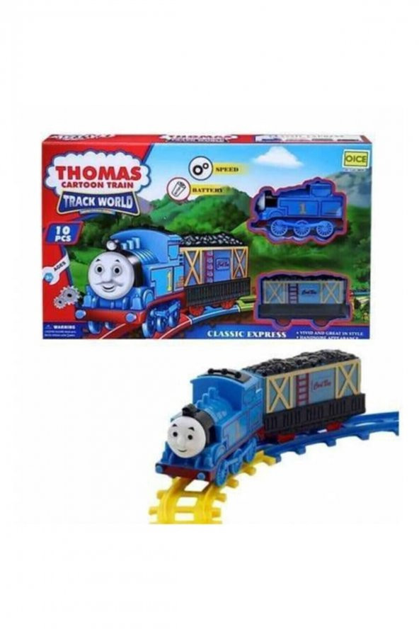 Thomas Tomas Tren 10 Parça Tren Seti - 1