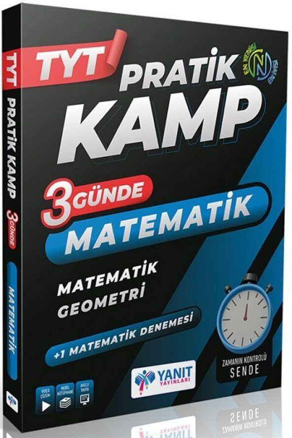 TYT Matematik 3 Günde Pratik Kamp Kitabı Yanıt Yayınları