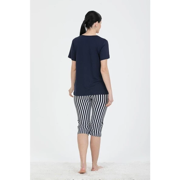 Pjs 24231 Kadın Kapri Pijama Takım - 4