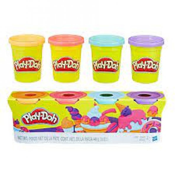PLAY-DOH 4 RENK OYUN HAMURU