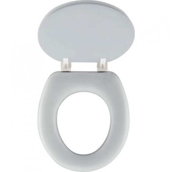 Softy Classic Desenli Yumuşak Klozet Kapağı 3609 Beyaz - 2