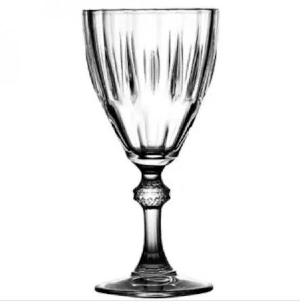 Paşabahçe 440113 Diamond Ayaklı 12li Kahve Yanı Su Bardak - 2