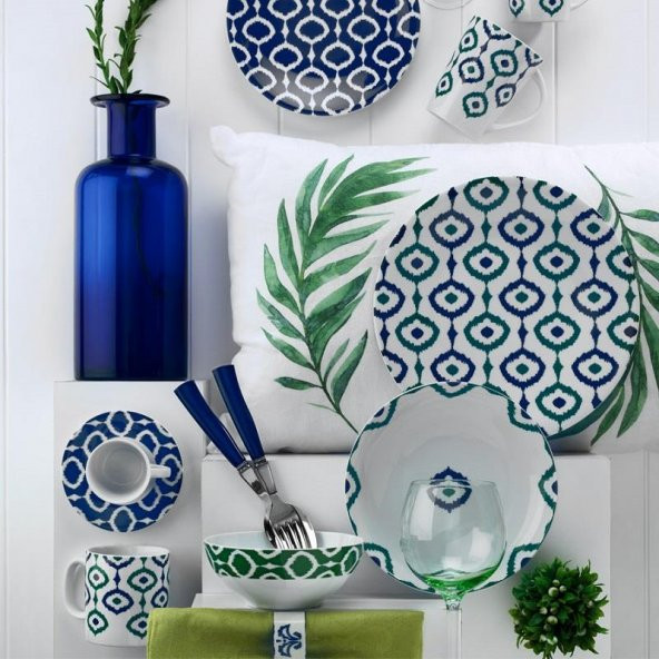 Kütahya Porselen Zeugma 9133 Desen 24 Parça Yemek Seti - 2