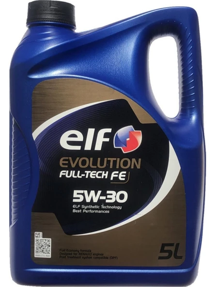 Elf Evolution FULTECH FE  5w-30 5Litre  DPF Motor Yağı +mais yağ filtresi hediye+borpower yağ katkısı HEDİYE - 2