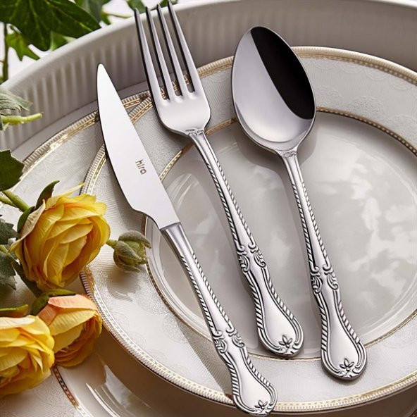 Hira Safir Yemek Bıçağı 12 Adet - 2