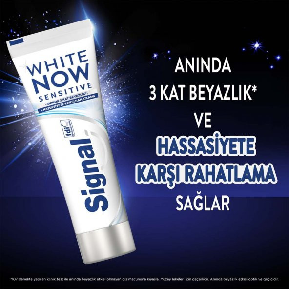 Signal White Now Sensitive Diş Macunu 75 ml - 3