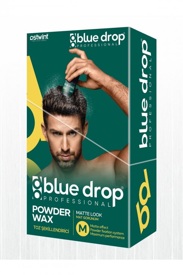 Ostwint BLUE DROP Wax Man Matte Effect yeşil 15ml