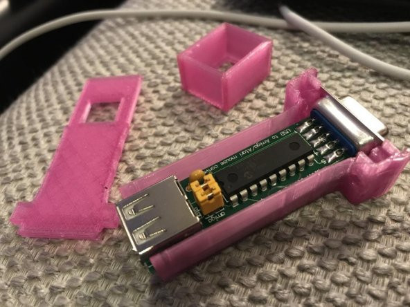Amiga / Atari Fare Adaptörü Kutusuna Usb Plastik Aparat