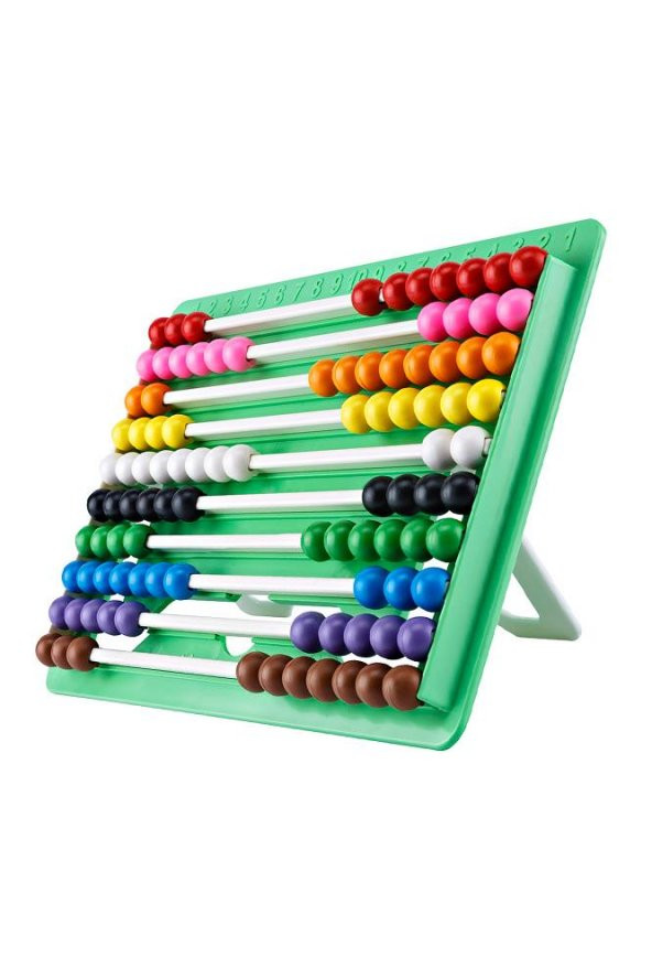 Raylı Mishap Sarı Renk 1 Adet Sayı Sayma Boncuğu Lüks Renkli Abaküs Okul Öncesi 1. Sınıflar İçin - 3