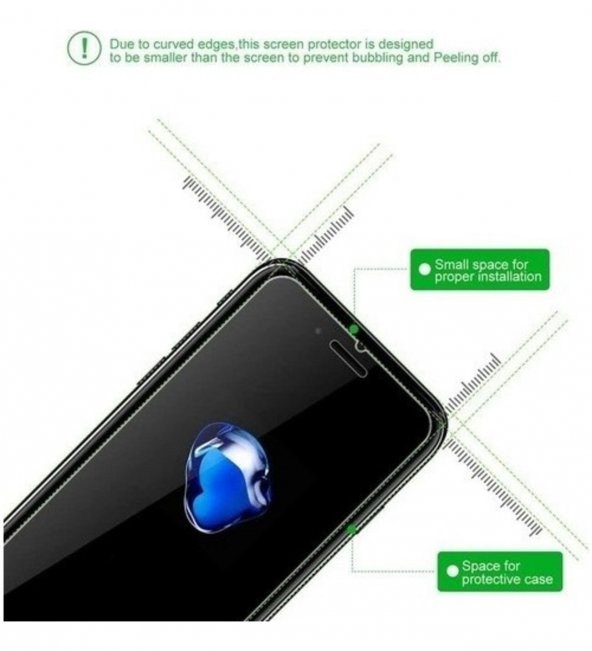 Prolysus Apple iPhone 7 Plus Ön Arka Nano Kırılmaz Cam Ekran Koruyucu Yumuşak Film Şeffaf - 4