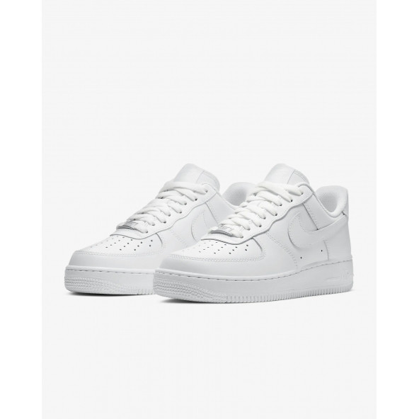 Nike Air Force 1'07 Beyaz Erkek Spor Ayakkabı - 4