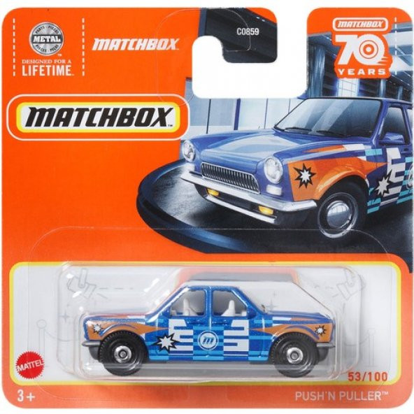 Matchbox Tekli Arabalar Pushn Puller HLC78