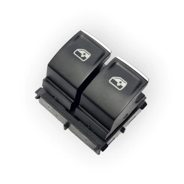 VW Crafter 2017-2023 Sol Ön Kapı Cam Düğmesi Krom 5G0959858E ürün görseli