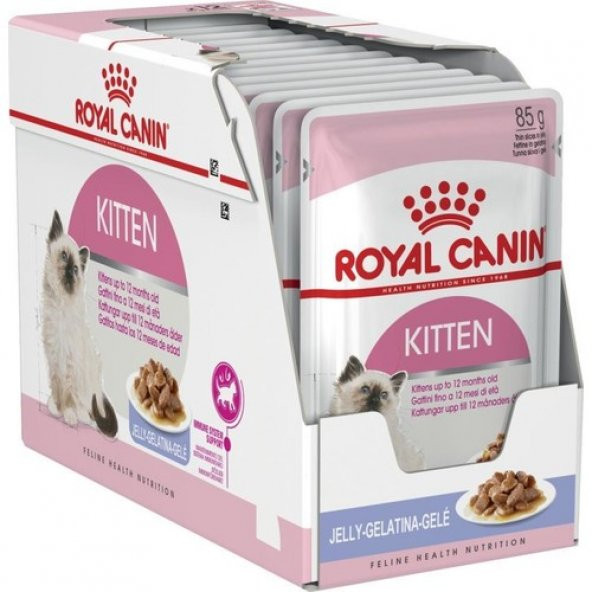 Royal Canin Kitten Jelly Yavru Kedi Pouch Yaş Mama 85 gr 12 Adet