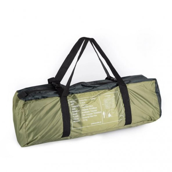 Evolite Turtle 2 Kişilik 4 Mevsim Kamp Çadırı - 5