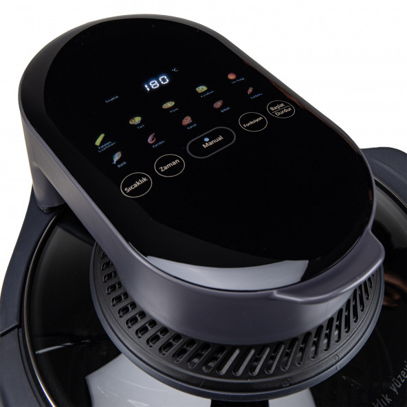 Trident Taf510k Tencere Tipi Airfryer Siyah (2+1) 3 Yıl Üretici Garantili - 3