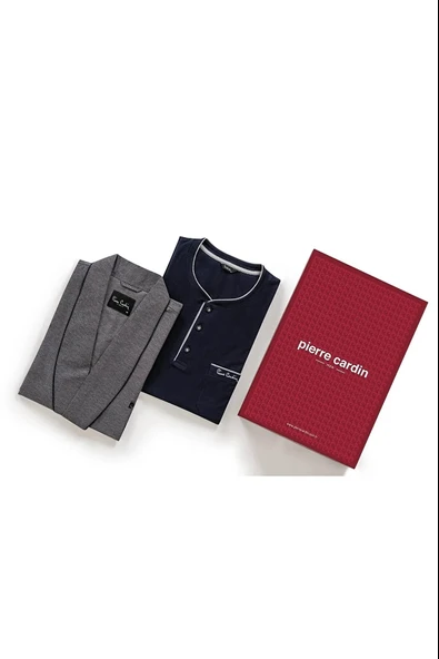 Pierre Cardin Erkek 3lü Kısa Röpteşambır Set - 6