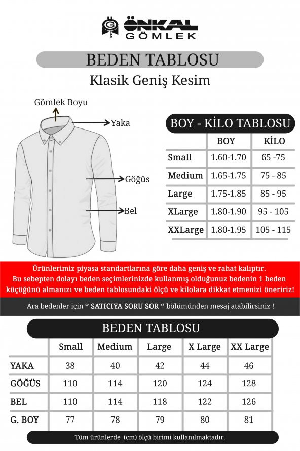 Erkek Kolay Ütülenebilir Pamuklu Klasik Geniş Kesim Gömlek - 5