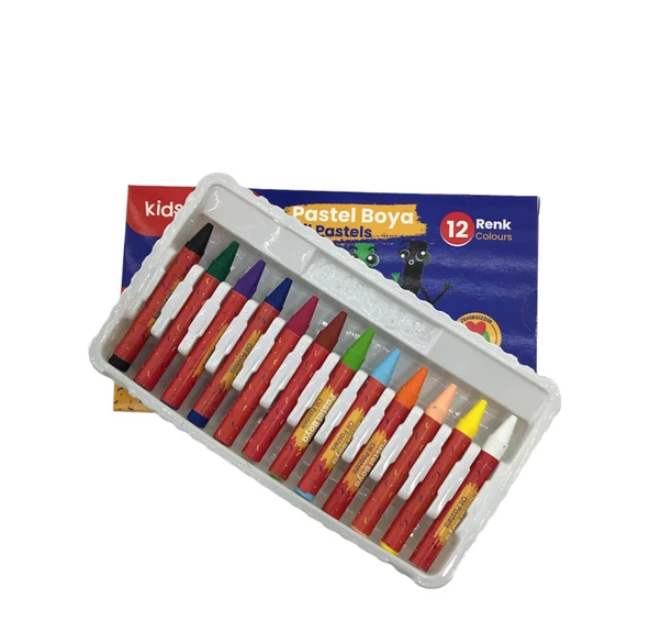 Kids Mode Pastel Boya 12'Li - 2