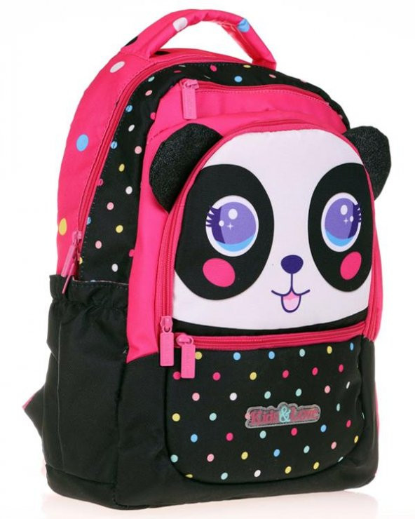 Kaukko Kids Love Sırt Çantası Cute Face Panda L5120 - 2