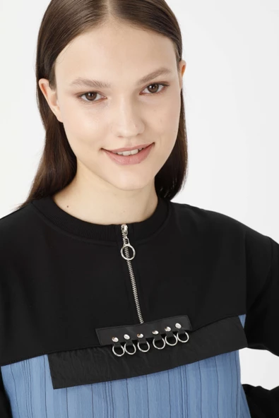Krinkıl Micro Tunik Pantolon Takım - Havacı - 6