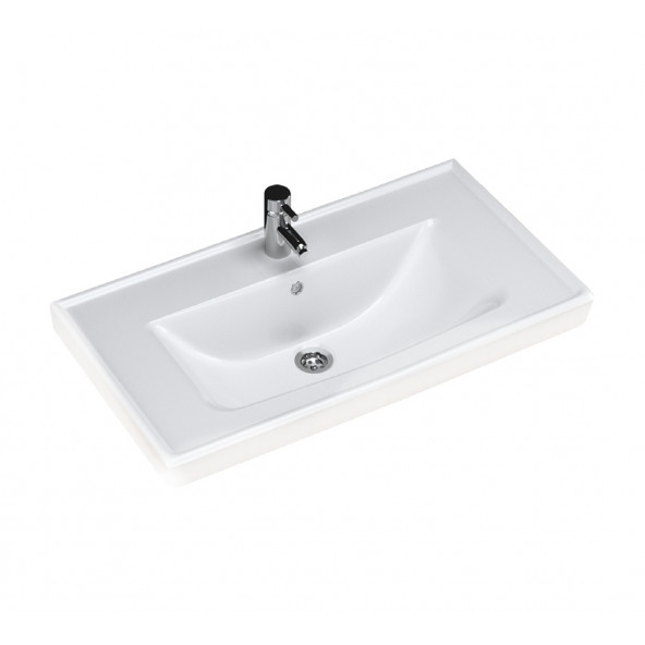 Turavit Safir 65x45 cm Etejer Uyumlu Lavabo