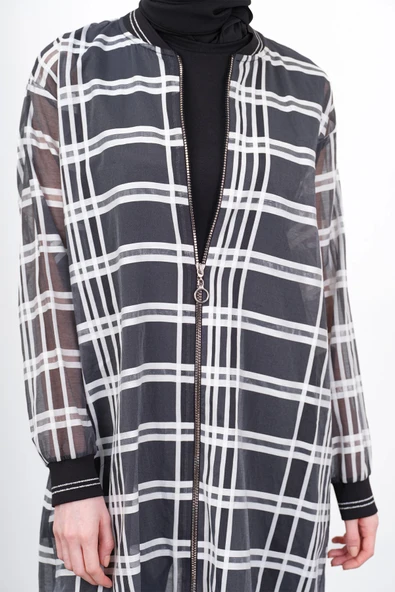 ORGANZE ÜÇLÜ TAKIM - SİYAH - 6