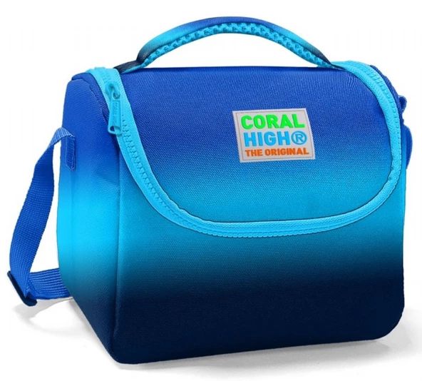 Coral High Erkek Çocuk Lacivert Mavi Gradyan Okul Beslenme Çantası