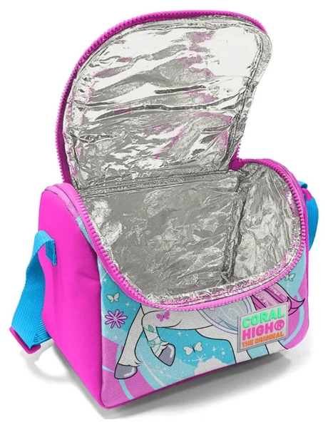 Coral High Pembe Mavi Pegasus Okul Beslenme Çantası - 2