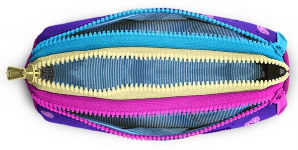 Coral High Mor Pembe Anime Kız Çocuk Beslenme Çantası Seti - Resim 3