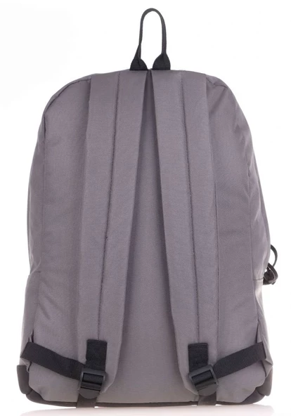 Kaukko Gri Üç Bölmeli Okul ve Günlük Sırt Çantası - (Erkek) Ortaokul, Lise, Kolej - 2